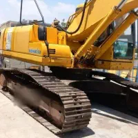 بیل مکانیکی کماتسو خط۷تمام فابریک متور و پمپ پلمپ