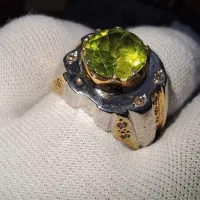 انگشتر زبرجد اصل افغان