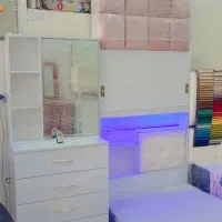 میز آرایش 4کشاب|تخت و سرویس خواب|رامهرمز, |دیوار