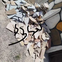 سنگ لاشه رنگی ویلا باغ|مصالح و تجهیزات ساختمان|تبریز, |دیوار