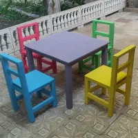 میز و صندلی چوبی کودک