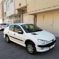 * پژو 206 صندوقدار (sd) V8 مدل 1390 تمیز درحدصفر *