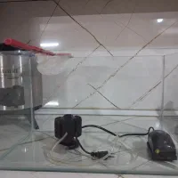 اکواریم و پمپ هوا درجه یک شرکتی