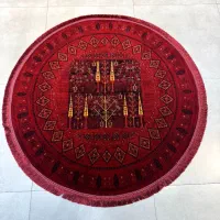 فرش لاکی گرد ۷۰۰ شانه هریس قطر ۱.۵ متر