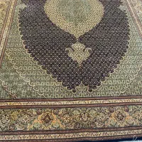 فرش دستباف طرح ریز ماهی طلاشور جفت 6متری