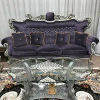 مبل سلطنتی ۹نفره با جلو مبلی ونهار خوری ۸نفره
