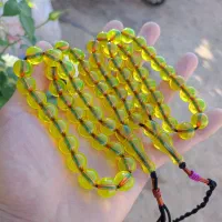 تسبیح سندلوس ‌گری فسفری درحد کهنه آلمان