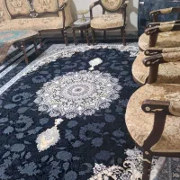 مبل سلطنتی ۷ نفره با چوب گردو عالی