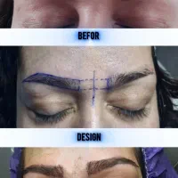 کاشت ابروی نچرال و سوپرنچرال|خدمات آرایشگری و زیبایی|رومشکان, |دیوار