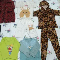 تعدادی لباس دخترانه همه با هم با قیمت مناسب