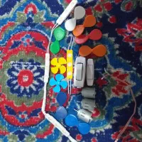 وسایل کاردستی شامل ارمیچر بدنه گرد و چراغ و کلید|اسباببازی بچه|مشهد, توس (بلوار توس)|دیوار