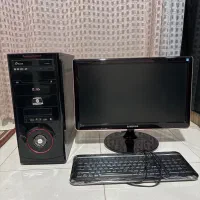 کامپیوتر کامل + مانیتور سامسونگ + اسپیکر