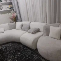 مبل ۸ نفره ببعی نو|مبلمان خانگی و میز عسلی|قم, جمکران|دیوار