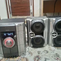 پخش کننده سونی و دو عدد باند