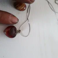 سنگ عقیق قلب با نگین ۴۵۰