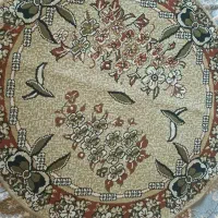 گلیم فرش دایره و نیم دایره