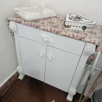 میز اتوی چوبی در حد نو|اتو و لوازم اتو|خزل, |دیوار