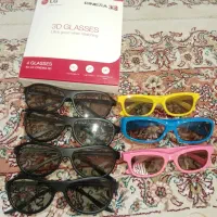 عینک سه بعدی تلویزیون ال جی