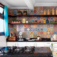 کاشی سنتی هفت رنگ (سبک جدید)