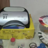 فروش وسایل کاشت ناخن کامل در حد نو|آرایشی، بهداشتی، درمانی|نهاوند, |دیوار