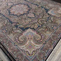 دوتخته فرش۹متری۱۲۰۰شانه دستبافت نما درحدجهیزیه|فرش|تهران, پاسداران|دیوار