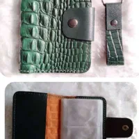 ست چرمی کیف مدارک ماشین وجاسوییچی