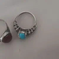 انگشتر مردانه وزنانه نقره