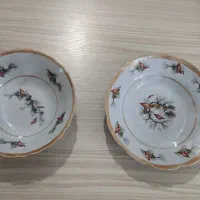 کاسه آبگوشت خوری و بشقاب خورشتی