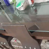 میز ناهارخوری 8 نفره سالم