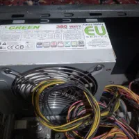 پاورگرین ۳۸۰ کارت گرافیک ۵۴۵۰ cpu A6قاب کیس گرین