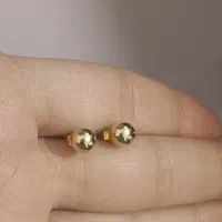 گوشواره میخی و انگشتر شیک وحلقه ی ست|جواهرات|الشتر, |دیوار