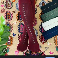 جوراب شلواری و جوراب ساق بلند گندمی|لباس|ساوه, |دیوار