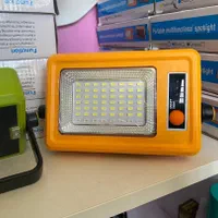 لامپ چراغ پاور بانک خورشیدی برقی دو منظوره