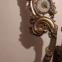 ساعت ایستاده طلایی مشکی|ساعت دیواری و تزئینی|اصفهان, برازنده|دیوار