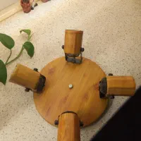 4 شعله چراغ سقفی فلزی پایه لامپ E27