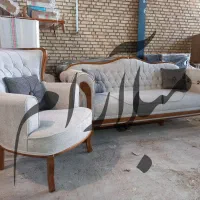 مبل استیل کلاسیک و راحتی مدل سزار کویین فرانسوی|مبلمان خانگی و میز عسلی|مشهد, شهرک صنعتی مشهد|دیوار