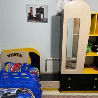 تخت و کمد و پاتختی کودک یا نوجوان