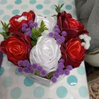 گل روبانی|گل مصنوعی|تبریز, |دیوار