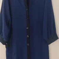 فروشی مانتو مزونی مجلسی سایز بزرگ نو