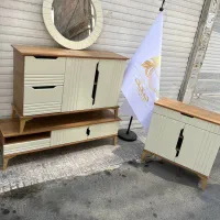 ست آینه کنسول و میز تی وی و جاکفشی|بوفه، ویترین، کنسول|تهران, نعمت‌آباد|دیوار