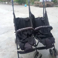 کالسکه عصایی دوقلو|کالسکه و لوازم جانبی|دالخانی, |دیوار