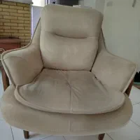 صندلی تک نفره راحتی در حد نو