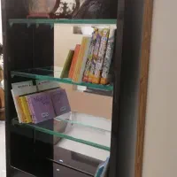 استند دوطرفه همه کاره فرانسوی|کتابخانه، شلف، قفسه‌های دیواری|اصفهان, ملک|دیوار
