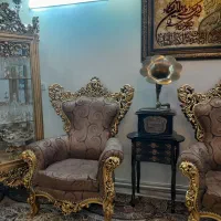 مبلمان استیل ۹ نفره|مبلمان خانگی و میز عسلی|قم, عمار یاسر|دیوار