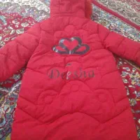 کاپشن دخترانه وپوتین چرم جنس خوب|کیف، کفش، کمربند|آستانه اشرفیه, |دیوار