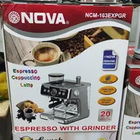 اسپرسو ساز نیمه صنعتی نوا 163 آسیاب دار|سماور، چای‌ساز، قهوه‌ساز|اهواز, طالقانی|دیوار