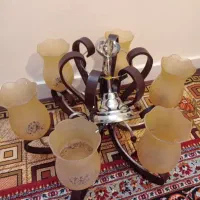 لوستر۶شعله وتک شعله دیواری