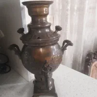 سماور ذغالی ،برنجی