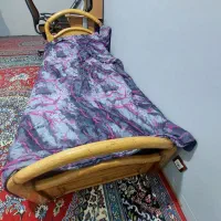 تخت یک نفره چوبی