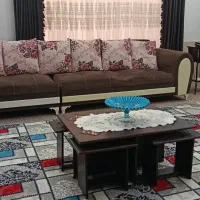 فروش مبل ۹نفره|مبلمان خانگی و میز عسلی|جهرم, |دیوار